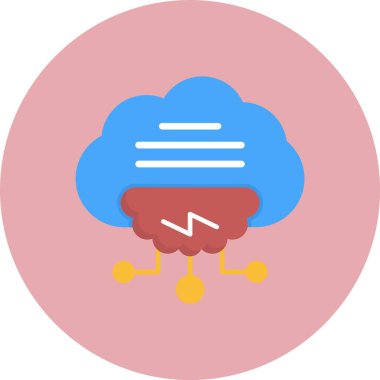 Bulut Düz Çember Simgesi Hesaplanıyor