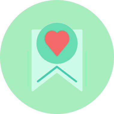 Favori Düz Çember Simgesi