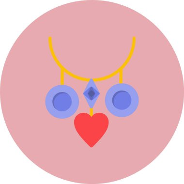 Madalyon Düz Çember Simgesi