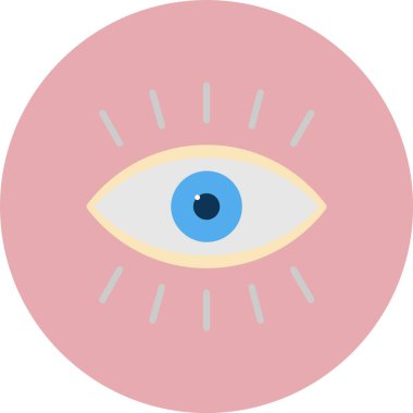 Vision Düz Çember Simgesi