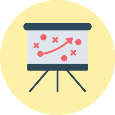 Eğitim Vektörü Düz Çember Simgesi