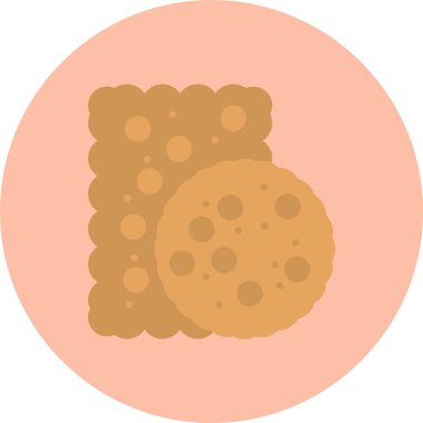 Bisküvi Düz Çember Simgesi