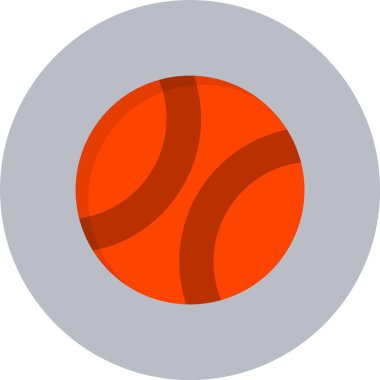 Top Düz Çember Simgesi