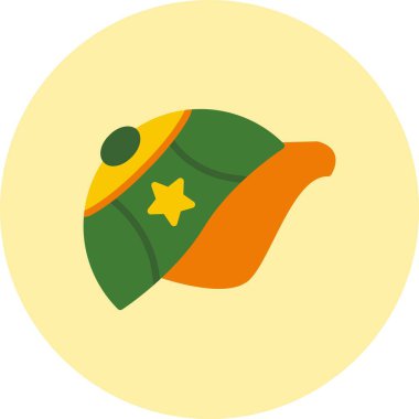 Cap Düz Çember Simgesi