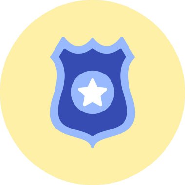 Polis Rozeti Daire Simgesi