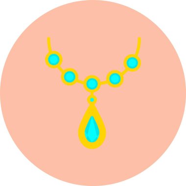 Mücevher Düz Çember Simgesi