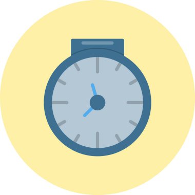 Saat düz daire simgesi