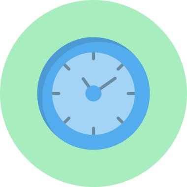 Saat düz daire simgesi