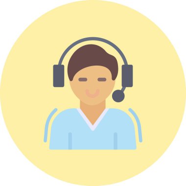 Müşteri Hizmetleri Daire Simgesi