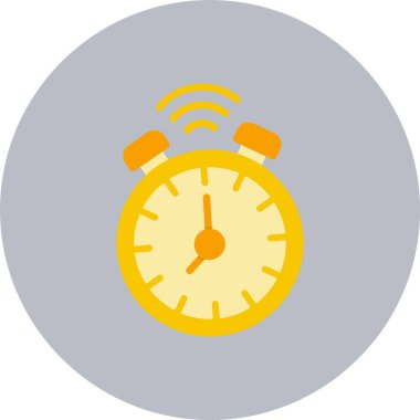 Saat düz daire simgesi