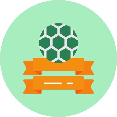 Kırmızı Şerit Düz Çember Simgesi