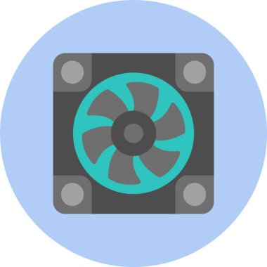 Fan Düz Çember Simgesi