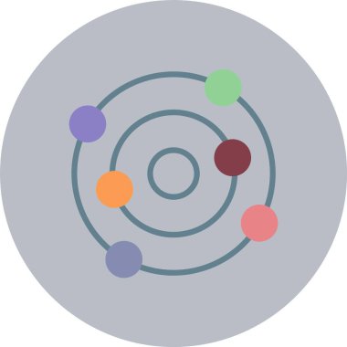 Yörünge Düz Çember Simgesi