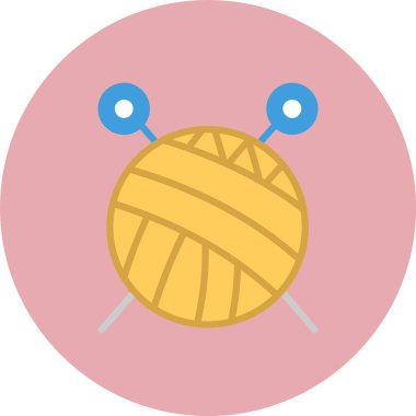 Örgü Düz Çember Simgesi