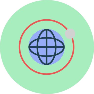 Yörünge Ağı Düz Çember Simgesi