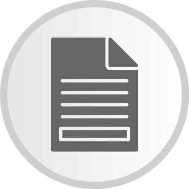 Dosyalar Gri Çember Simgesi