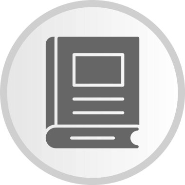 Günlük Kabartma Çemberi Gri Simgesi