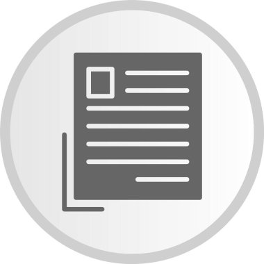 Gri Çember Simgesi Oluştur