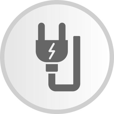 Kabartma Çemberi Gri Simgesi