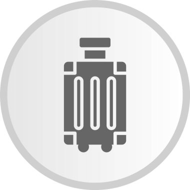 Bavul Çemberi Gri Simgesi