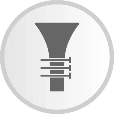 Trompet Çemberi Gri Simgesi