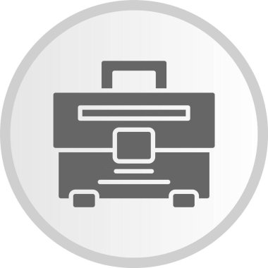 Bütçe Davası Gri Çember Simgesi