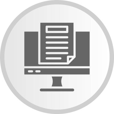 Gri Çember Simgesi Öğreniliyor