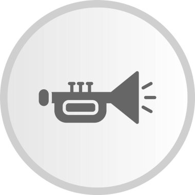 Trompet Çemberi Gri Simgesi