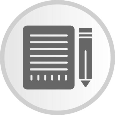 Dosya Kabartma Çemberi Gri Simgesi