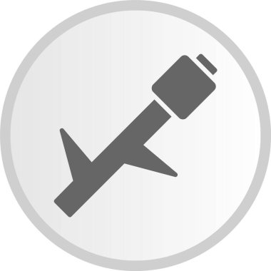 Şekerlemeler Gri Çember Simgesi