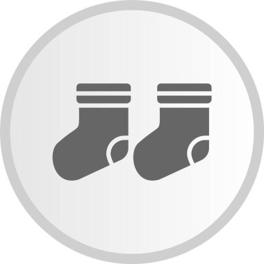 Çoraplar Çember Gri Simge