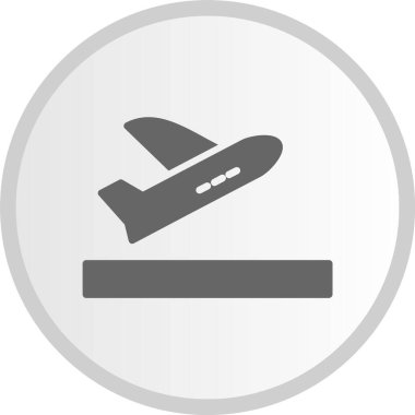 Gri Çember Simgesi Ayrılışı