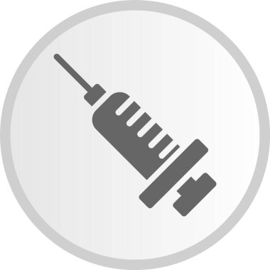 Şırınga Çemberi Gri Simgesi