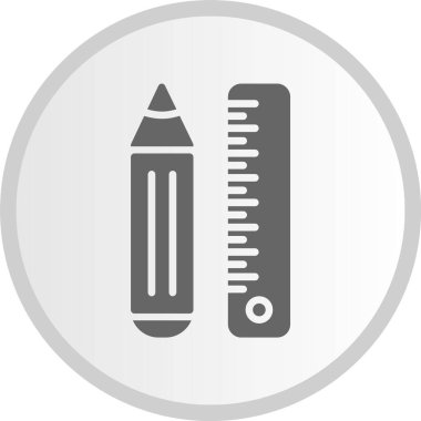 Tasarım Araçları Kabartma Çemberi Gri Simgesi