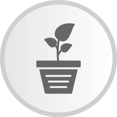 Kabartma Çemberi Gri Simgesi Ekiliyor