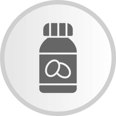 Zeytinyağı kabartma Çemberi Gri Simge