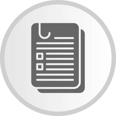 Atanan Gri Çember Simgesi