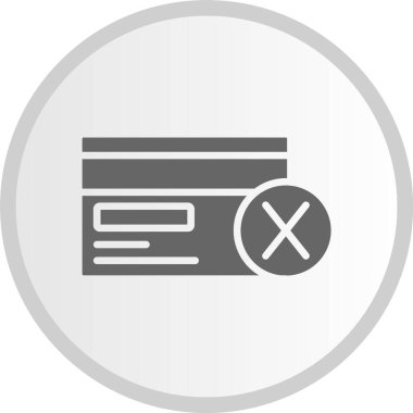 Kabartma Çemberi Gri Simgeyi Sınırla