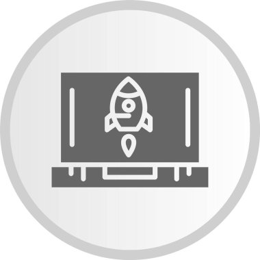 Başlangıçtaki Gri Çember Simgesi