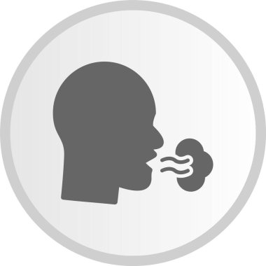 Kabartma Çemberi Gri Simgesini içine çek