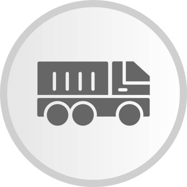 Taşıyıcı Kabartma Çemberi Gri Simgesi