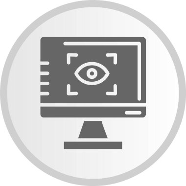 Gri Çember Simgesini Göster