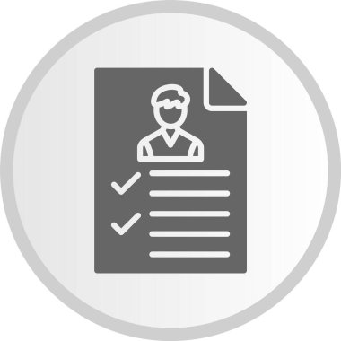 Yetenek Çemberi Gri Simgesi