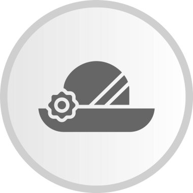 Pamela Kabartma Çemberi Gri Simgesi