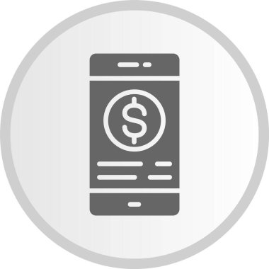 Çevrimiçi Aktarım Gri Çember Simgesi