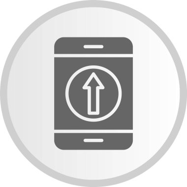 Gri Çember Simgesini Yükle