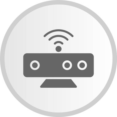 Kabartma Çemberi Gri Simgesini Değiştir