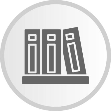 Bağlayıcı Kabartma Çember Gri Simge