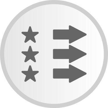 Gri Çember Simgesini Oy Oranı