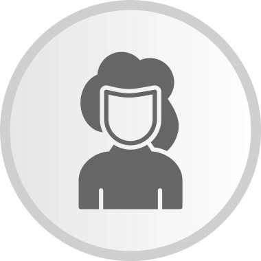 Kadınlar Çember Gri Simge